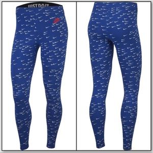 WORN ONCE! Nike Swoosh Leggings